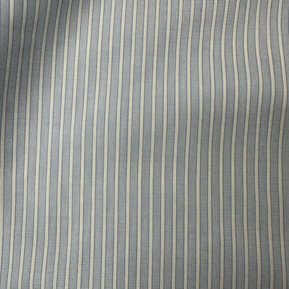 Brooks Brothers Dress Shirt Men Striped Blue Non Iron Supima Cotton 15.5 34 - Picture 4 of 9
